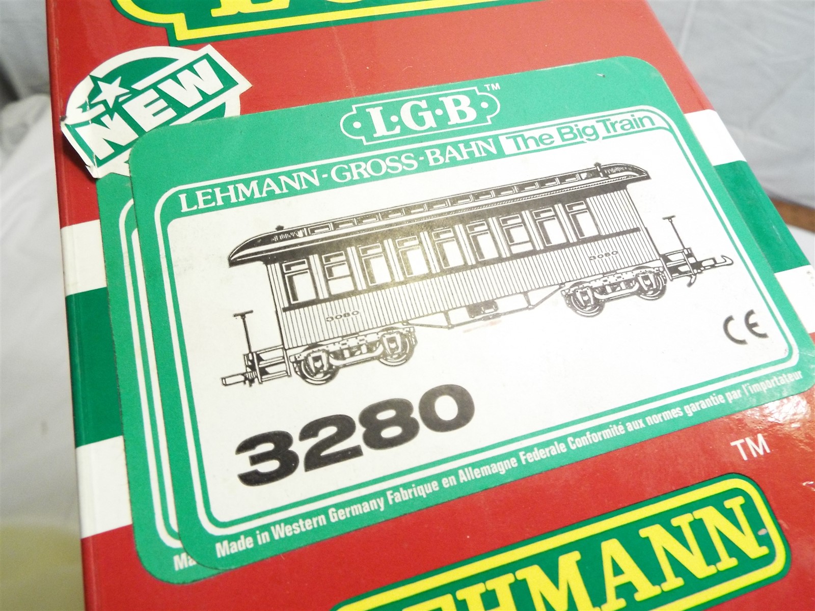 LGB PRR G Scale Passenger Coach Car Rolling Stock 3280