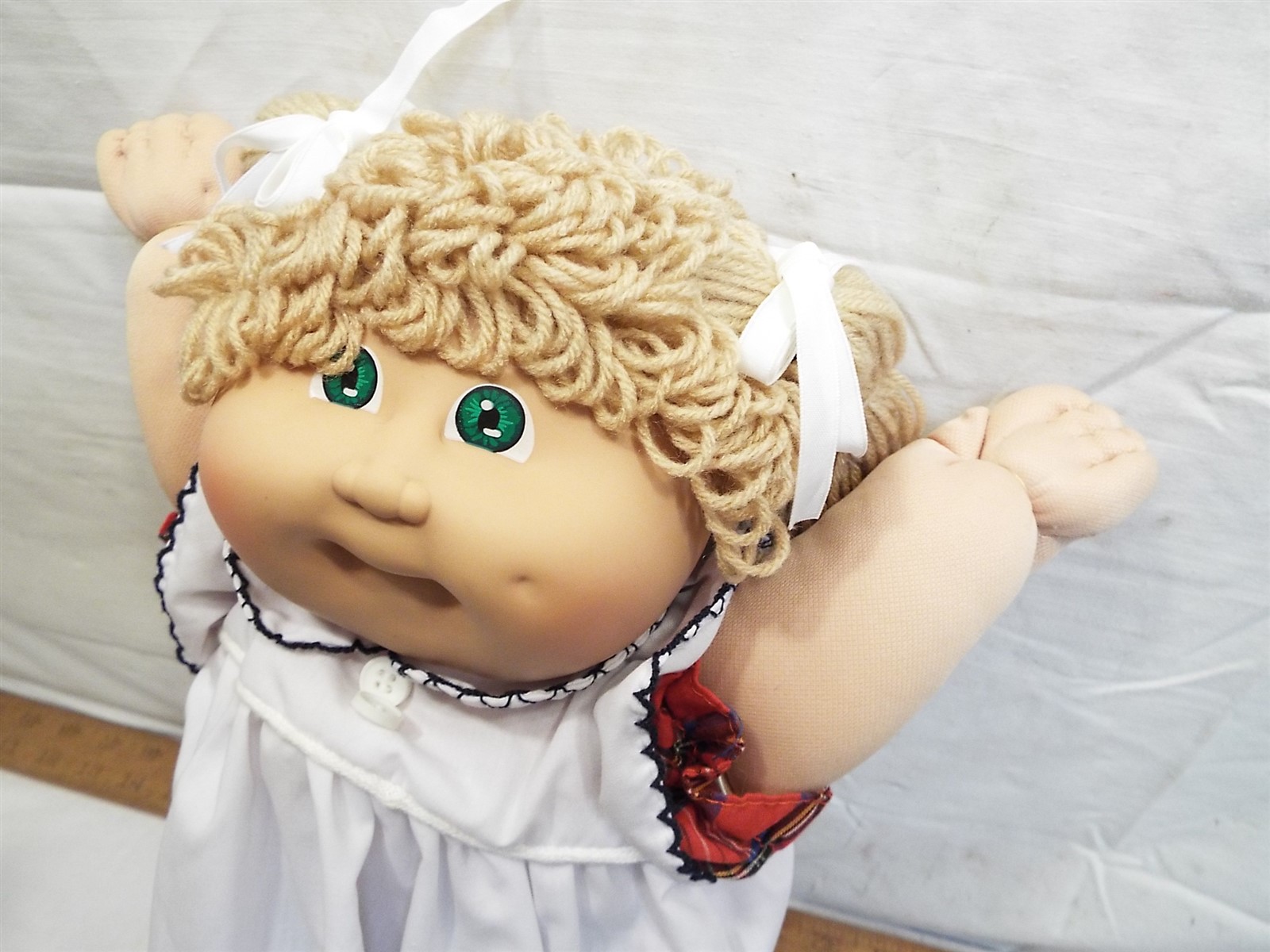Coleco Cabbage Patch Kids Delores Milicent Doll 3950 Girl Box Blonde Green  Eyes | eBay