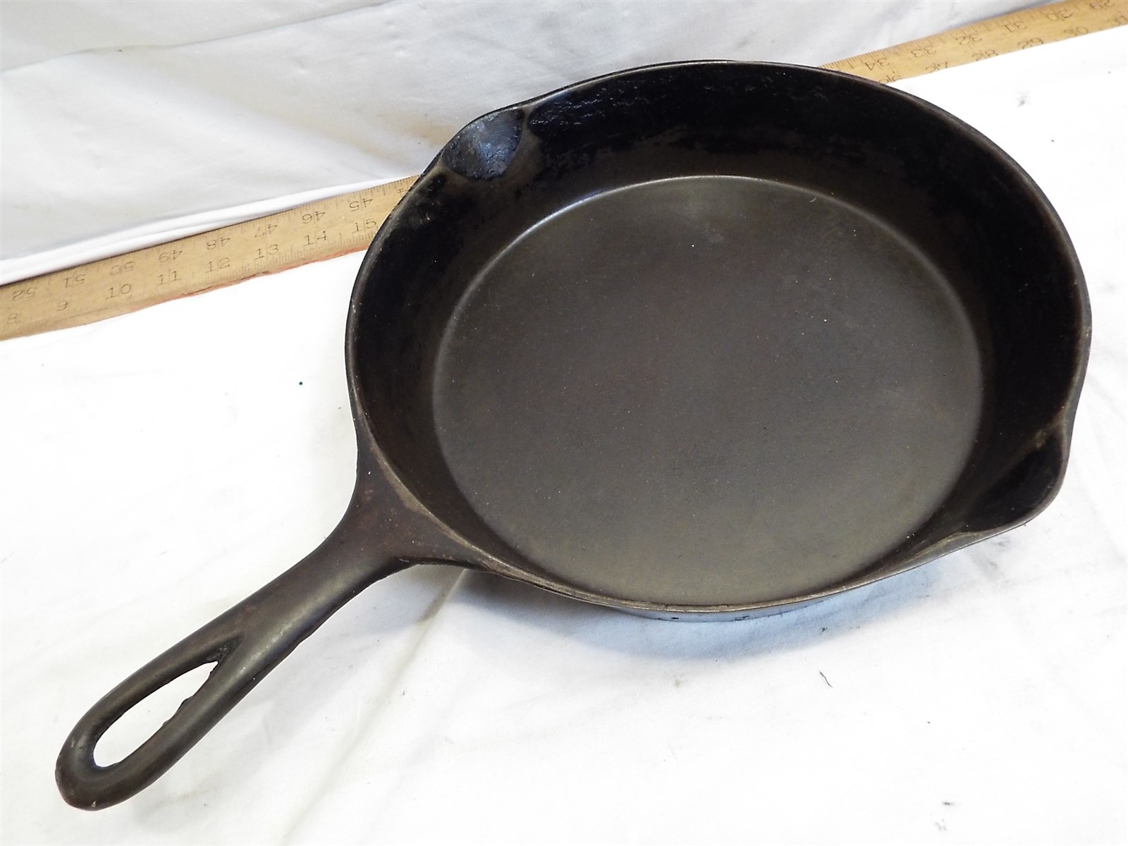 Vintage Wagner Ware Sidney O No 8 Plated Cast Iron Skillet