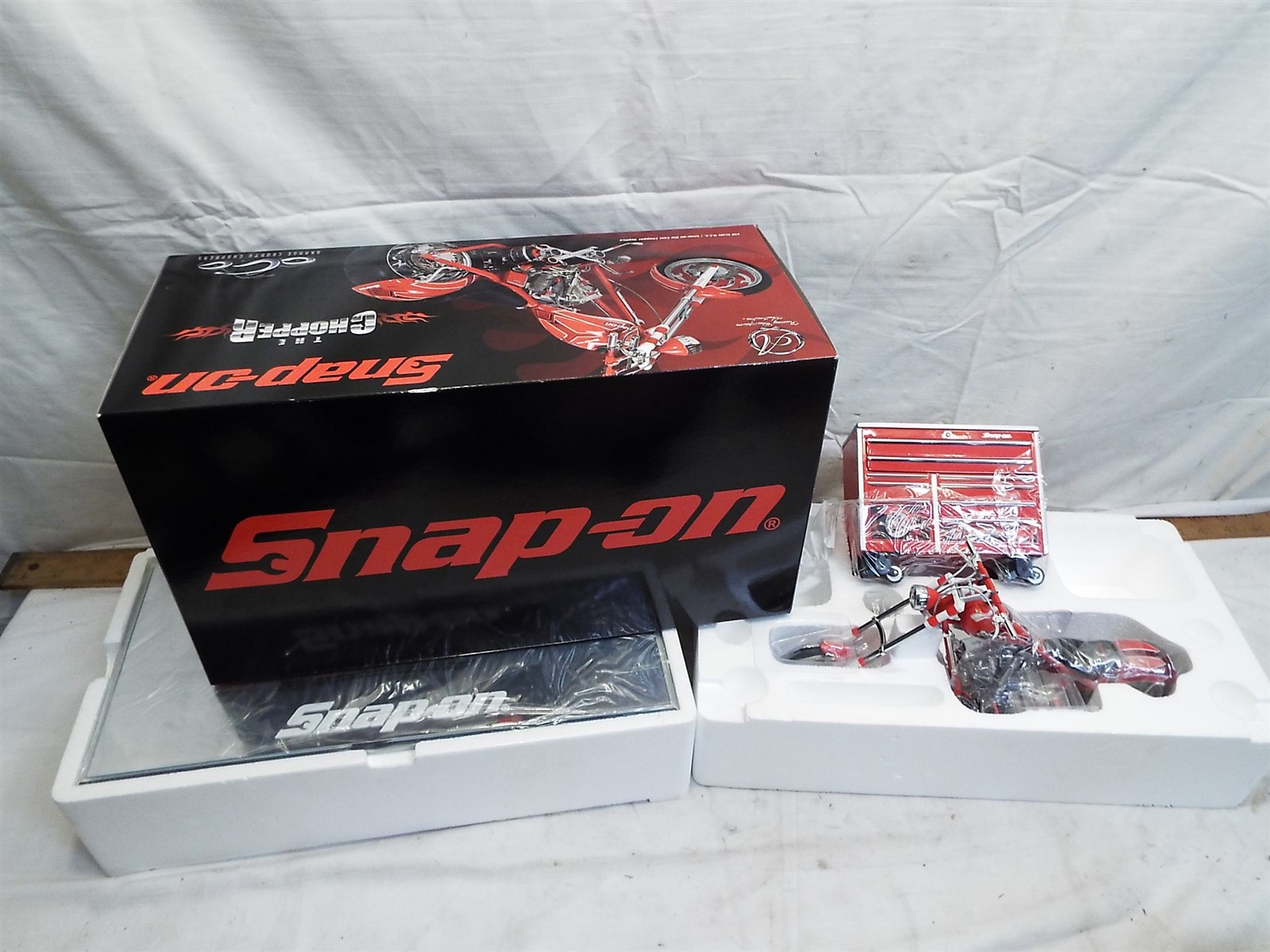chop様 オーダー品 Racing Champions Snap-on Tools OCC Chopper Die Cast Toolbox