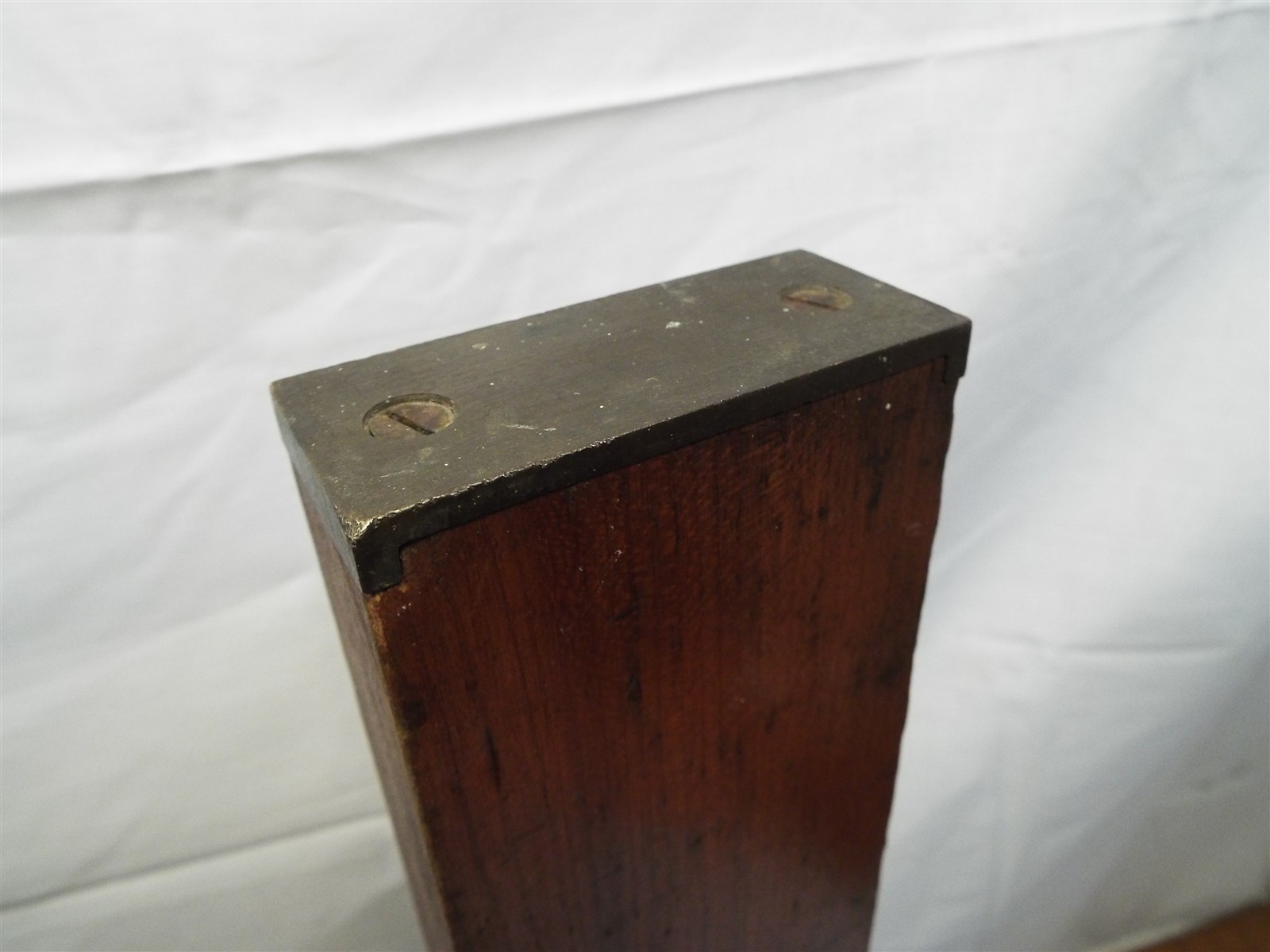 Stanley Sweetheart Cherry Wooden Level + Decal #3 24" 2 Bubble Brass Tipped Tool detailed image 5